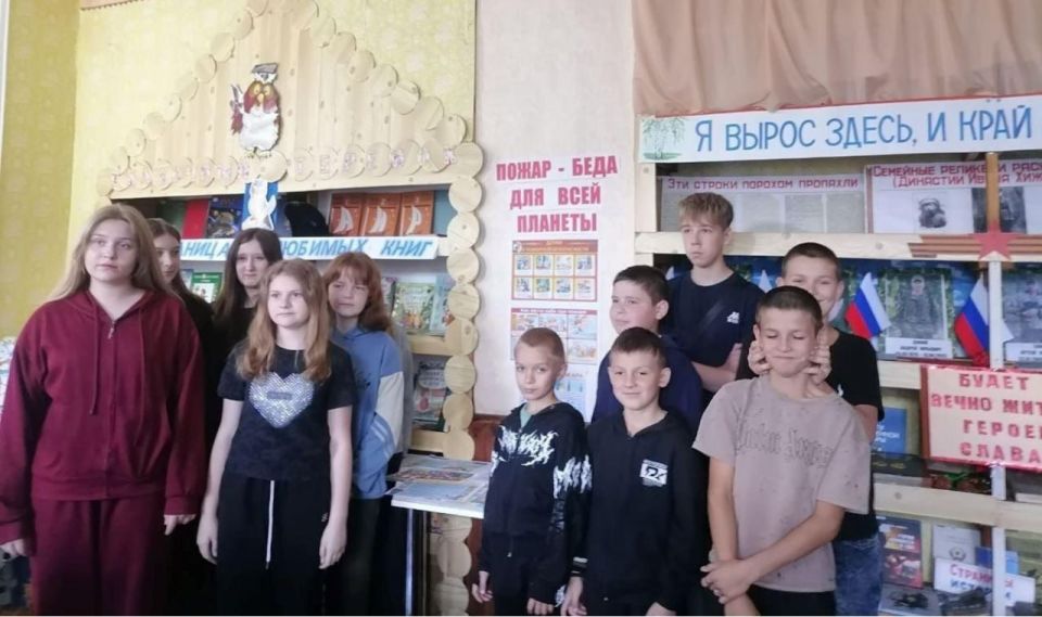 В библиотеке с. Первозвановка проведен час - предупреждение "Пожар - беда для всей планеты" В библиотеке с. Первозвановка проведен час - предупреждение "Пожар - беда для всей планеты"