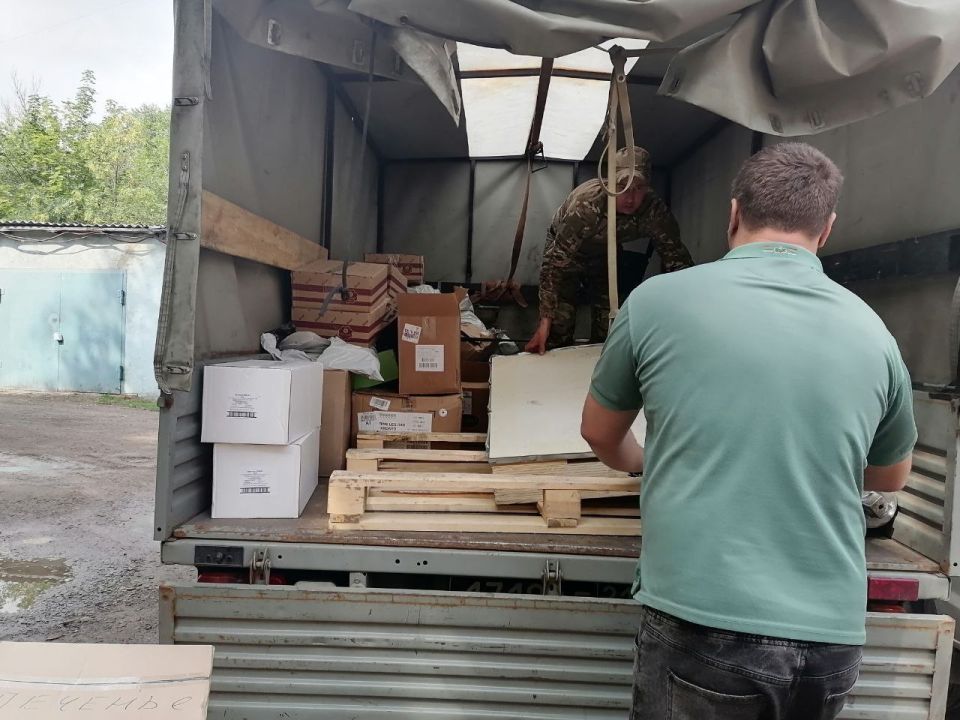 Очередной гуманитарный груз из Волгограда отправился на передовую Очередной гуманитарный груз из Волгограда отправился на передовую