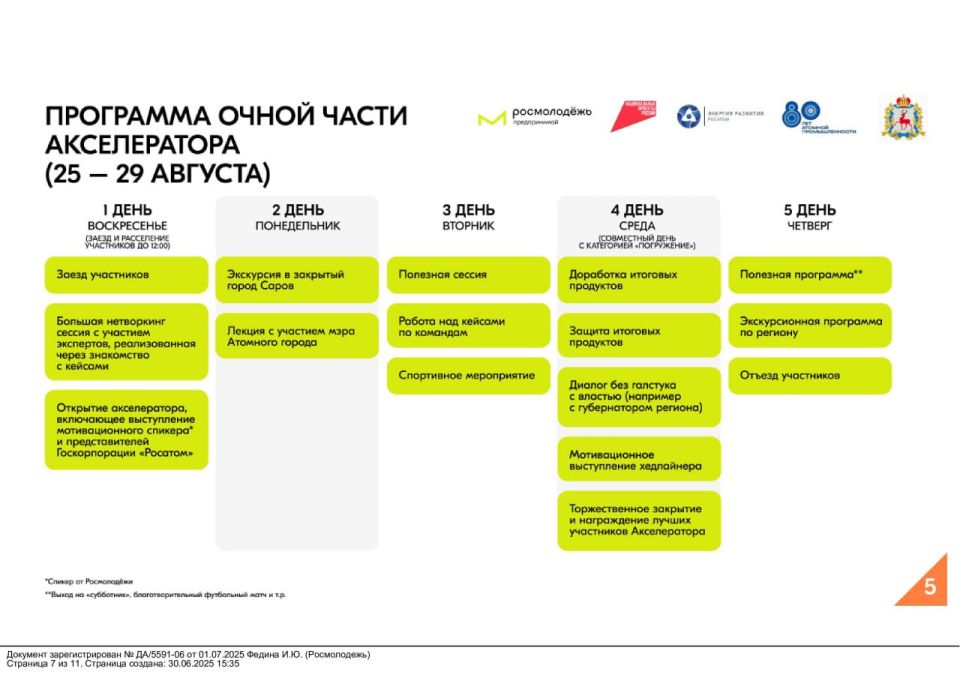 Министерство экономического развития Луганской Народной Республики информирует, что Федеральным агентством по делам молодежи совместно с подведомственным федеральным государственным бюджетным учреждением «Центр содействия... Министерство экономического развития Луганской Народной Республики информирует, что Федеральным агентством по делам молодежи совместно с подведомственным федеральным государственным бюджетным учреждением «Центр содействия...