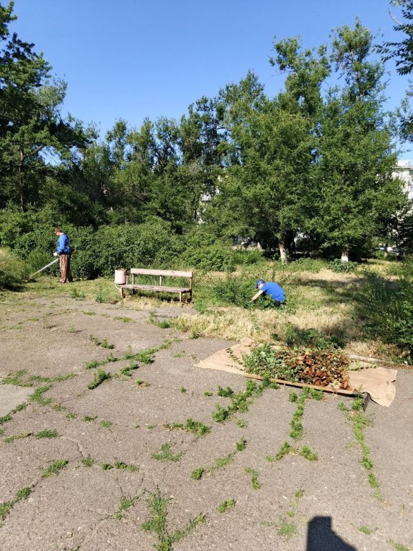 «Единая Россия» в Рубежном привела в порядок сквер Победы «Единая Россия» в Рубежном привела в порядок сквер Победы