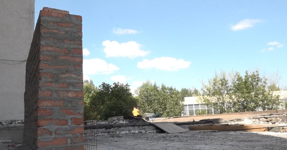 Капитальный ремонт Краснодонского ЗАГСа продолжается Капитальный ремонт Краснодонского ЗАГСа продолжается