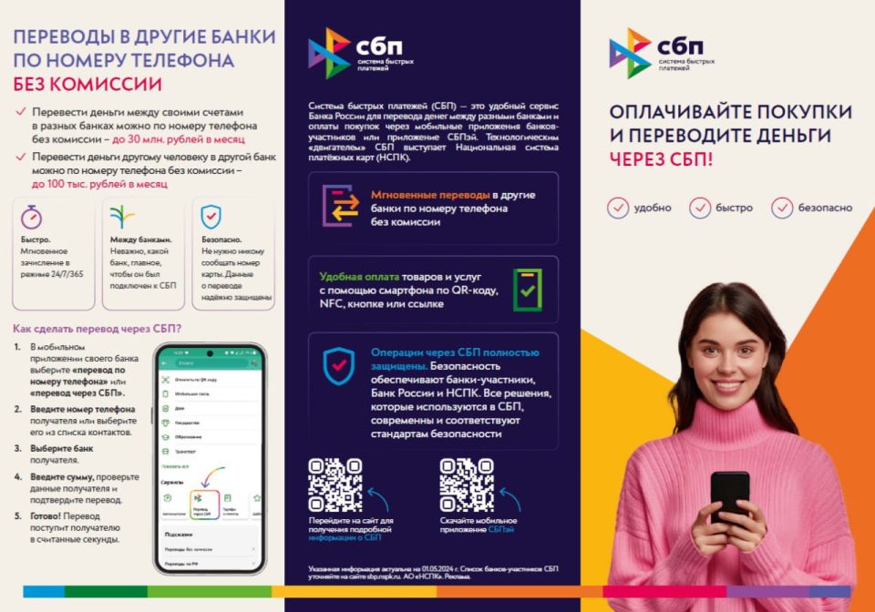 Система быстрых платежей — просто и удобно! Система быстрых платежей — просто и удобно!