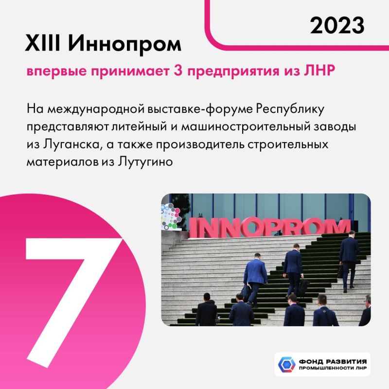 За 15 лет «Иннопром» прошел путь от регионального мероприятия до главной международной промышленной выставки России За 15 лет «Иннопром» прошел путь от регионального мероприятия до главной международной промышленной выставки России
