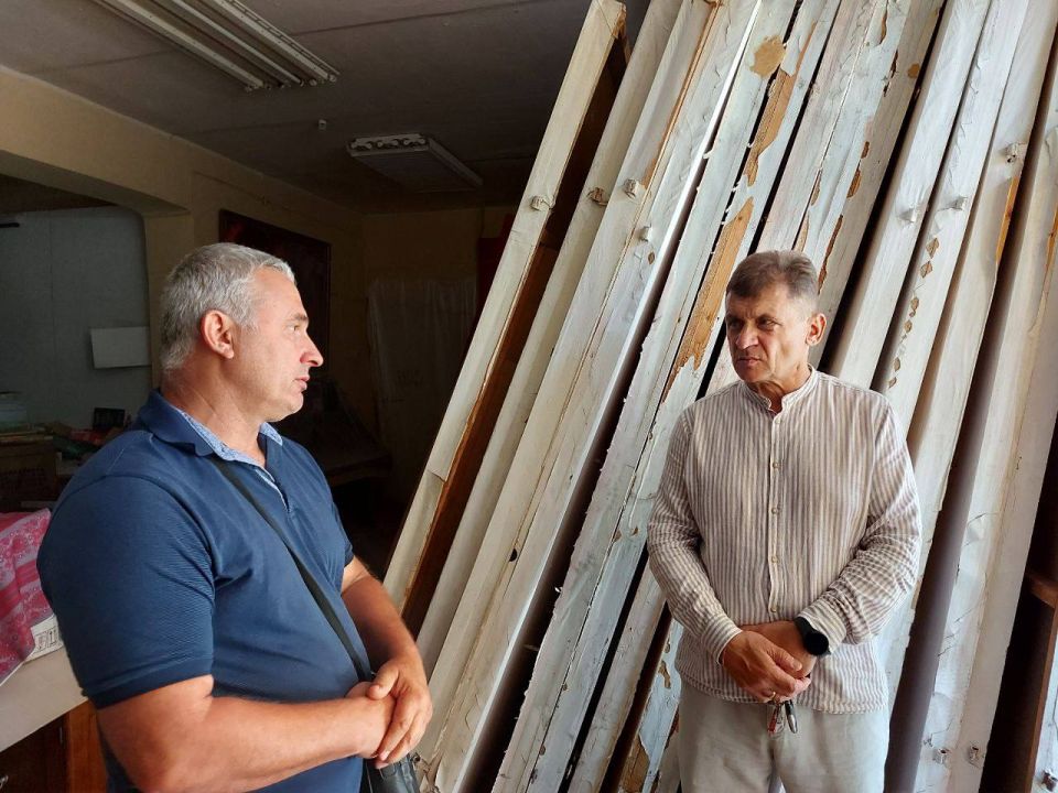 Роман Лысенко: Сегодня посетил Алчевский городской исторический музей, который сейчас закрыт на реконструкцию Роман Лысенко: Сегодня посетил Алчевский городской исторический музей, который сейчас закрыт на реконструкцию
