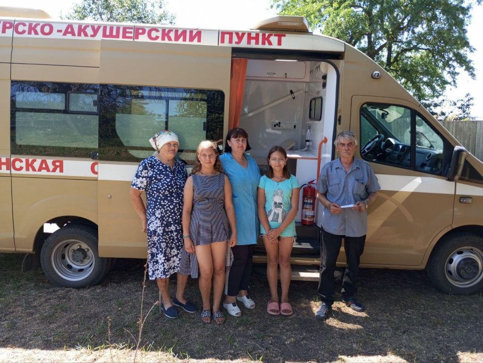 Выездная бригада Марковской ЦРМБ посетила село Просяное Выездная бригада Марковской ЦРМБ посетила село Просяное