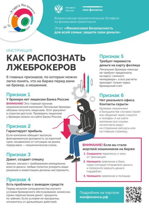 Защити свои деньги: стартовал V этап всероссийской эстафеты «Мои финансы» Защити свои деньги: стартовал V этап всероссийской эстафеты «Мои финансы»