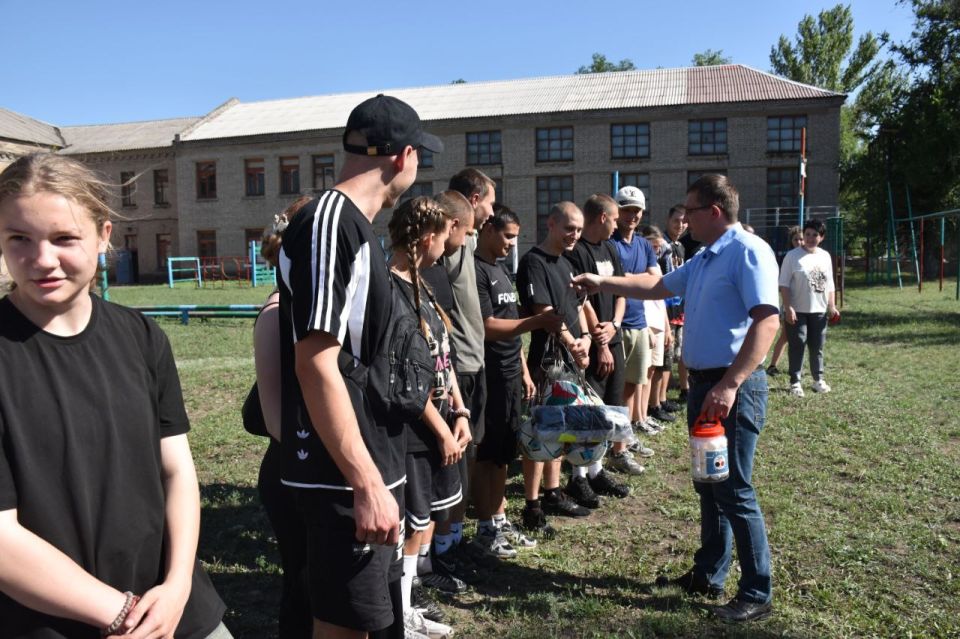 В поселке Замковка состоялось важное событие в рамках приобщения молодежи к спорту В поселке Замковка состоялось важное событие в рамках приобщения молодежи к спорту