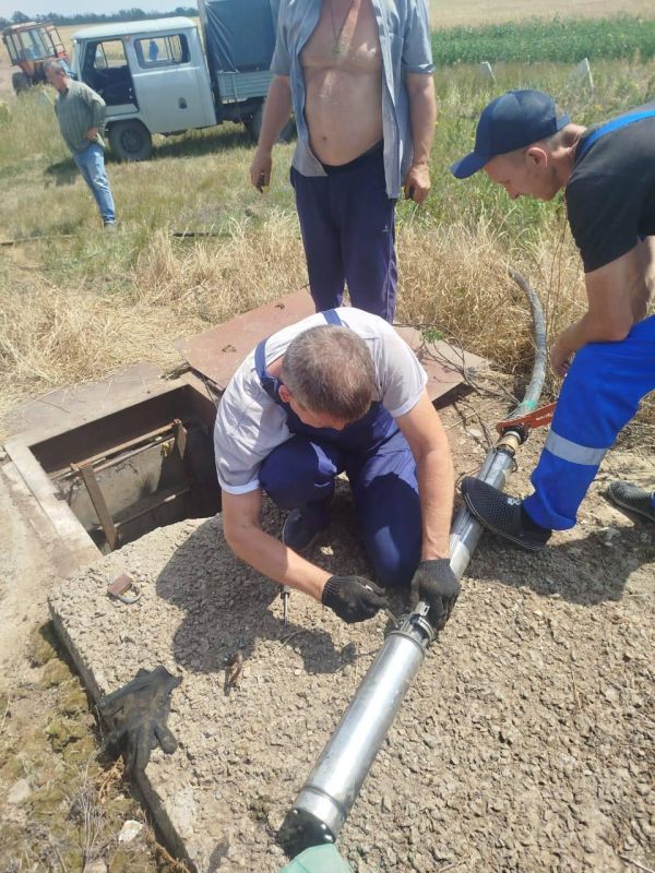Коммунальщики из Ульяновской области восстановили водоснабжение в населенных пунктах Лутугинского муниципального округа Коммунальщики из Ульяновской области восстановили водоснабжение в населенных пунктах Лутугинского муниципального округа