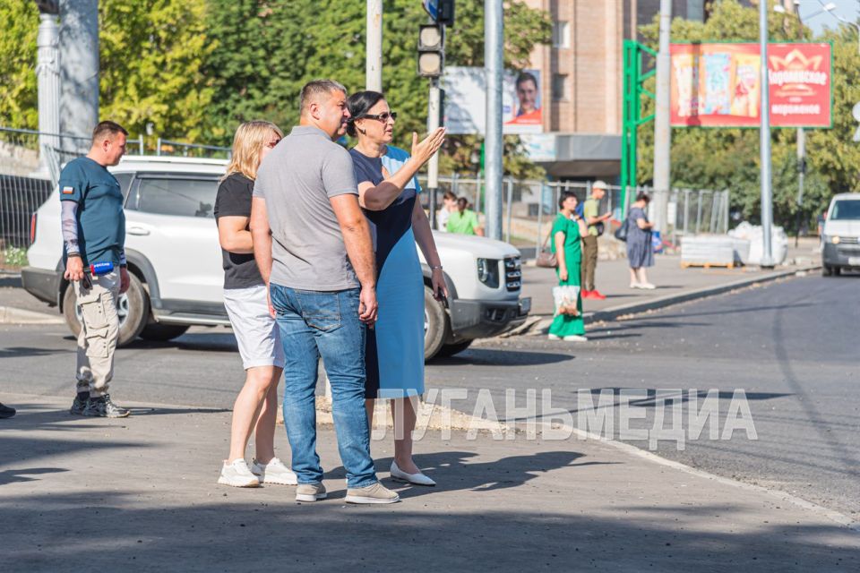 Яна Пащенко проинспектировала восстановление ул. Т. Шевченко Яна Пащенко проинспектировала восстановление ул. Т. Шевченко