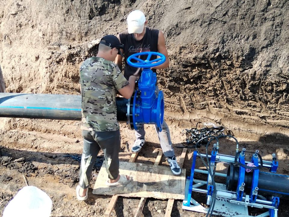 4,6 км нового водовода смонтировал регион-шеф в Ровеньках 4,6 км нового водовода смонтировал регион-шеф в Ровеньках