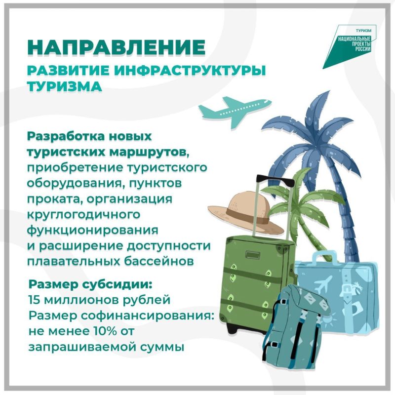 Государственная поддержка проектов, направленных на развитие туристской инфраструктуры Государственная поддержка проектов, направленных на развитие туристской инфраструктуры