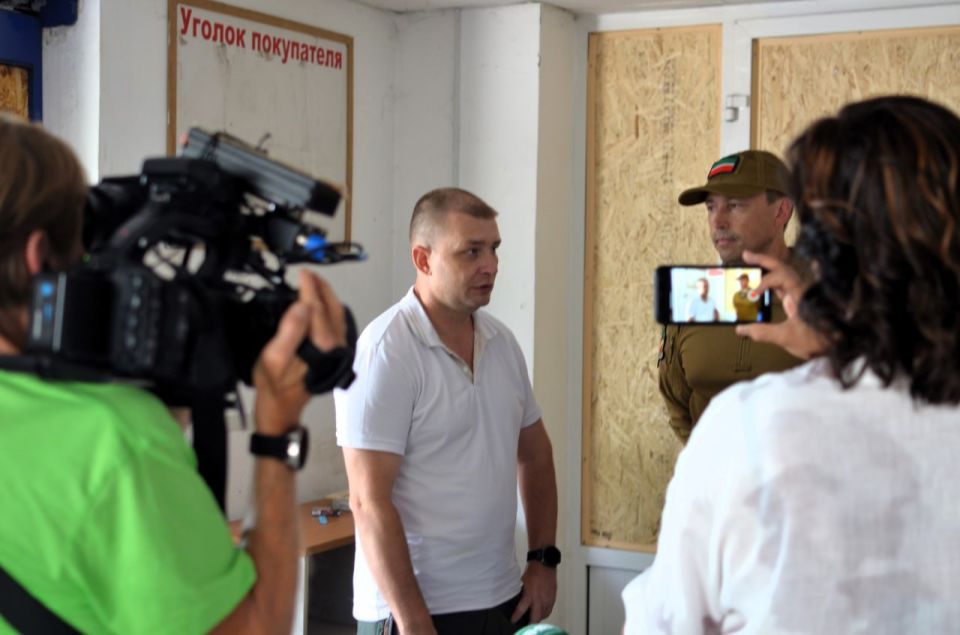 Евгений Шаталин: Встретил очередную гуманитарную колонну из шеф-региона Республики Татарстан Евгений Шаталин: Встретил очередную гуманитарную колонну из шеф-региона Республики Татарстан
