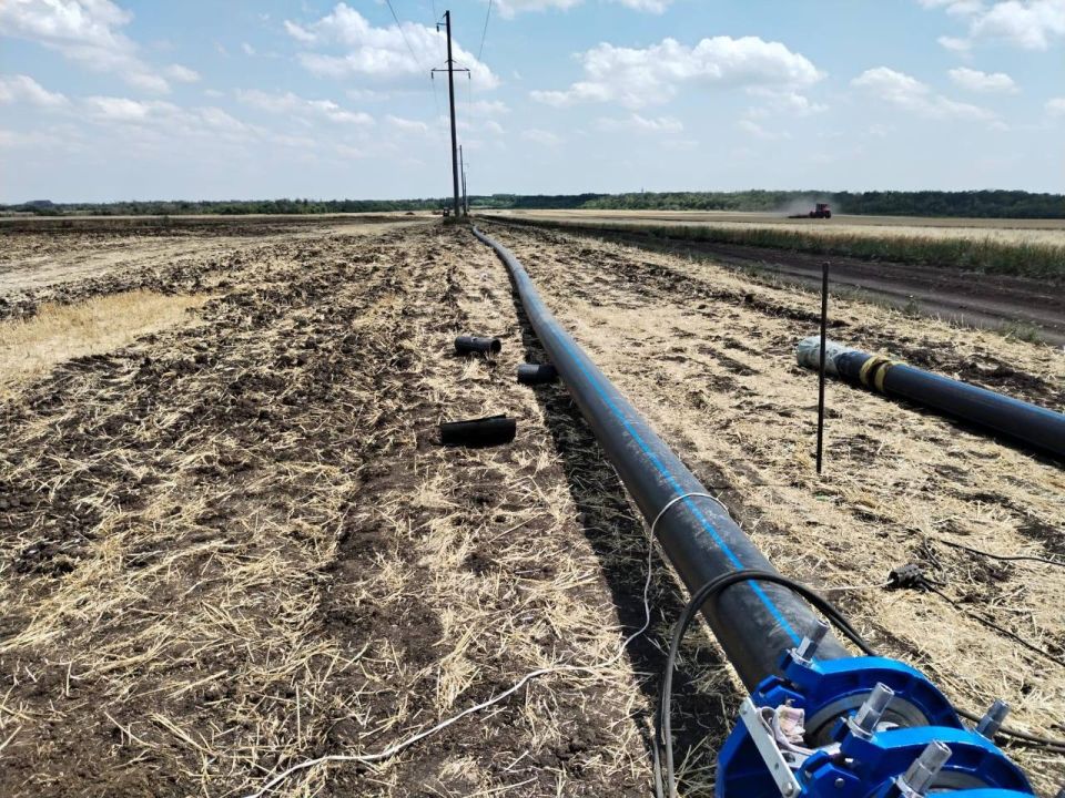 Андрей Рубанцов: 4,6 км нового водовода смонтировал регион-шеф в Ровеньках Андрей Рубанцов: 4,6 км нового водовода смонтировал регион-шеф в Ровеньках