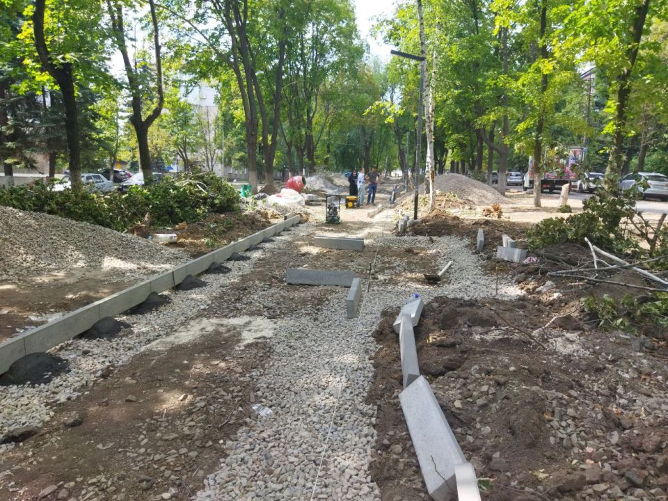 Ровеньках продолжаются работы по благоустройству аллеи по улице Ленина Ровеньках продолжаются работы по благоустройству аллеи по улице Ленина