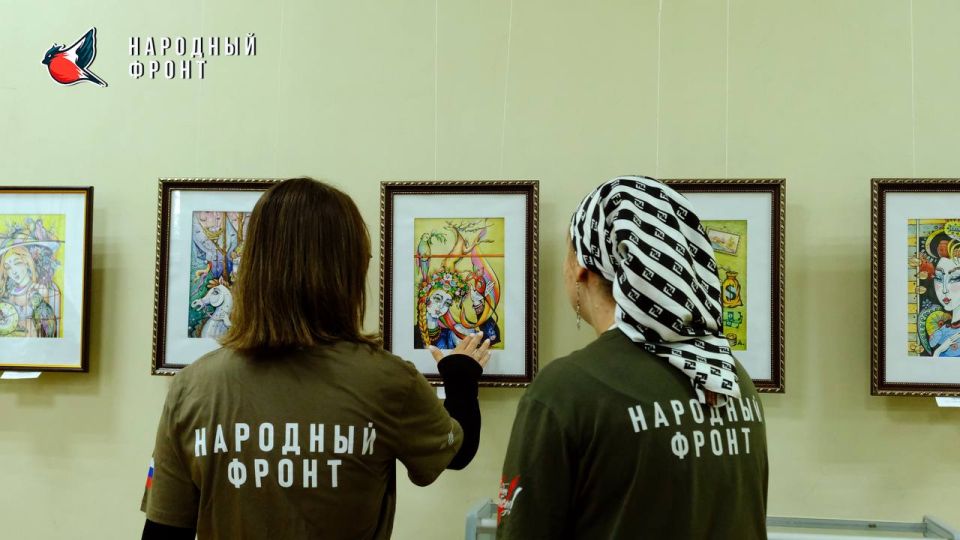 Молодёжка НФ ЛНР на юбилейной выставке Татьяны Ктитаревой! Молодёжка НФ ЛНР на юбилейной выставке Татьяны Ктитаревой!