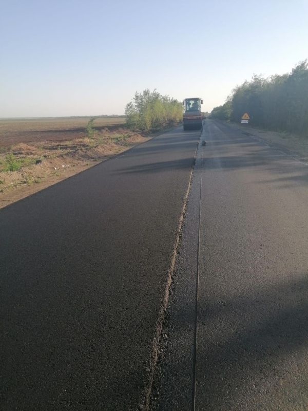 Восстановление автодороги Старобельск - Марковка продолжается Восстановление автодороги Старобельск - Марковка продолжается