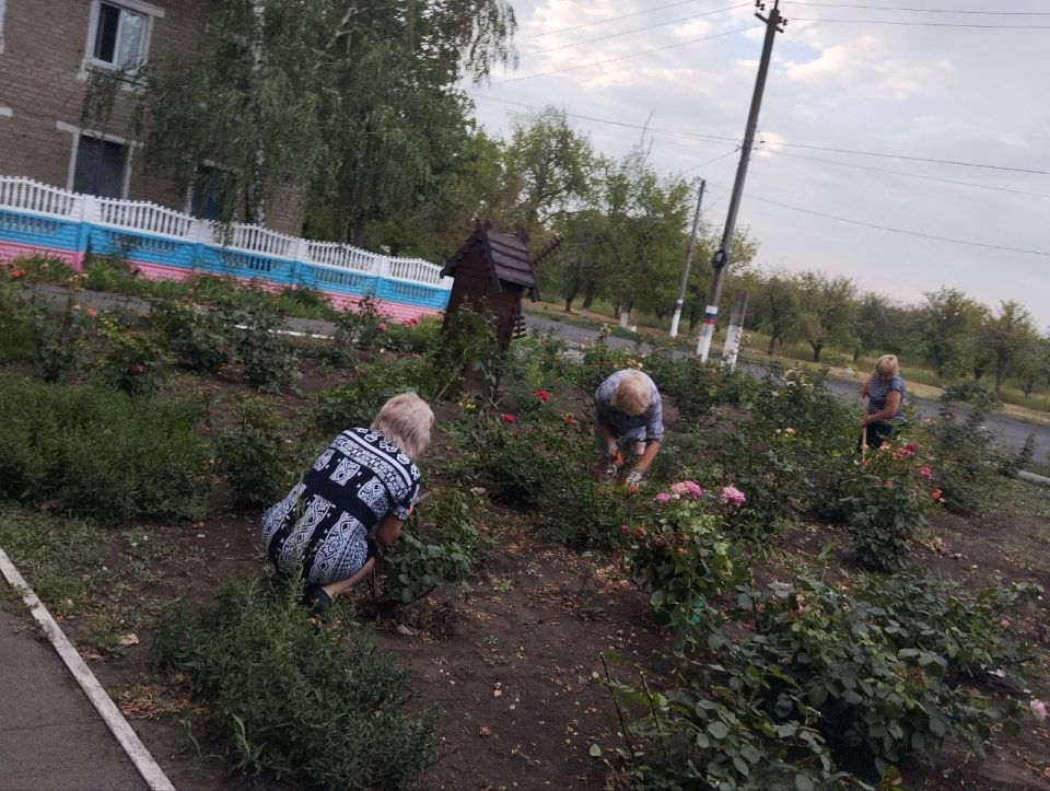 В пгт Кленовый в плане благоустройства сегодня были выполнены работы по уборке прилегающей территории к отделу жизнеобеспечения В пгт Кленовый в плане благоустройства сегодня были выполнены работы по уборке прилегающей территории к отделу жизнеобеспечения