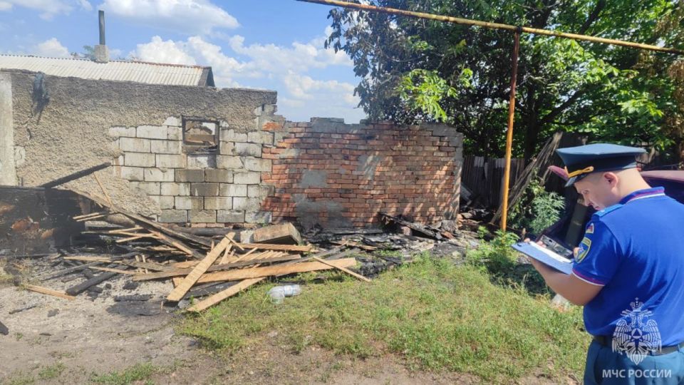 На пожаре в Первомайске пострадал мужчина На пожаре в Первомайске пострадал мужчина