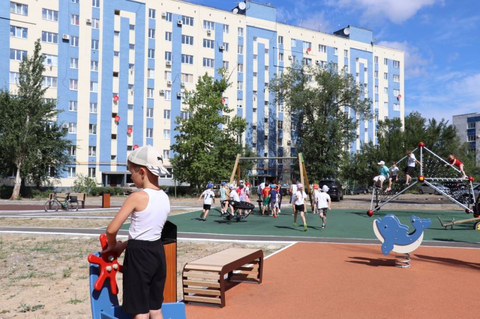 Еще один островок яркого детства появился в Северодонецке Еще один островок яркого детства появился в Северодонецке