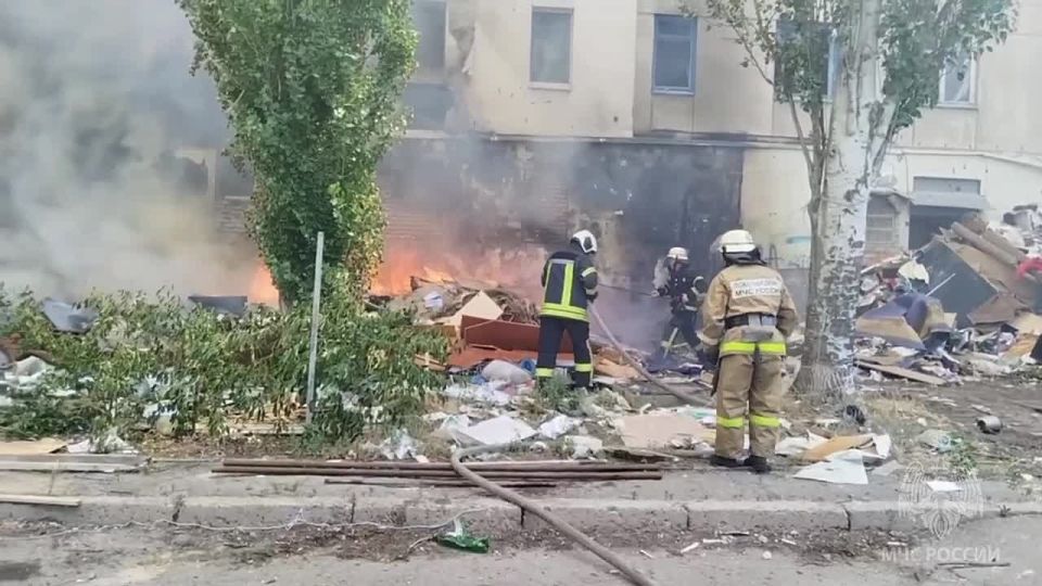 На пожаре в Северодонецке были эвакуированы трое жителей