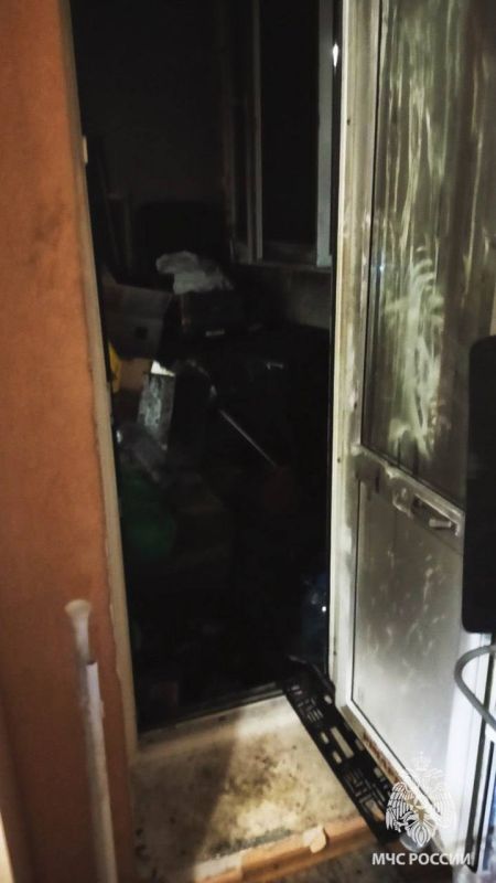 В Луганске балкон загорелся из-за гироскутера В Луганске балкон загорелся из-за гироскутера