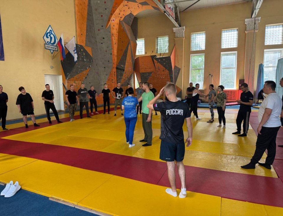 Полицейские провели учебно-методический сбор по физической подготовке