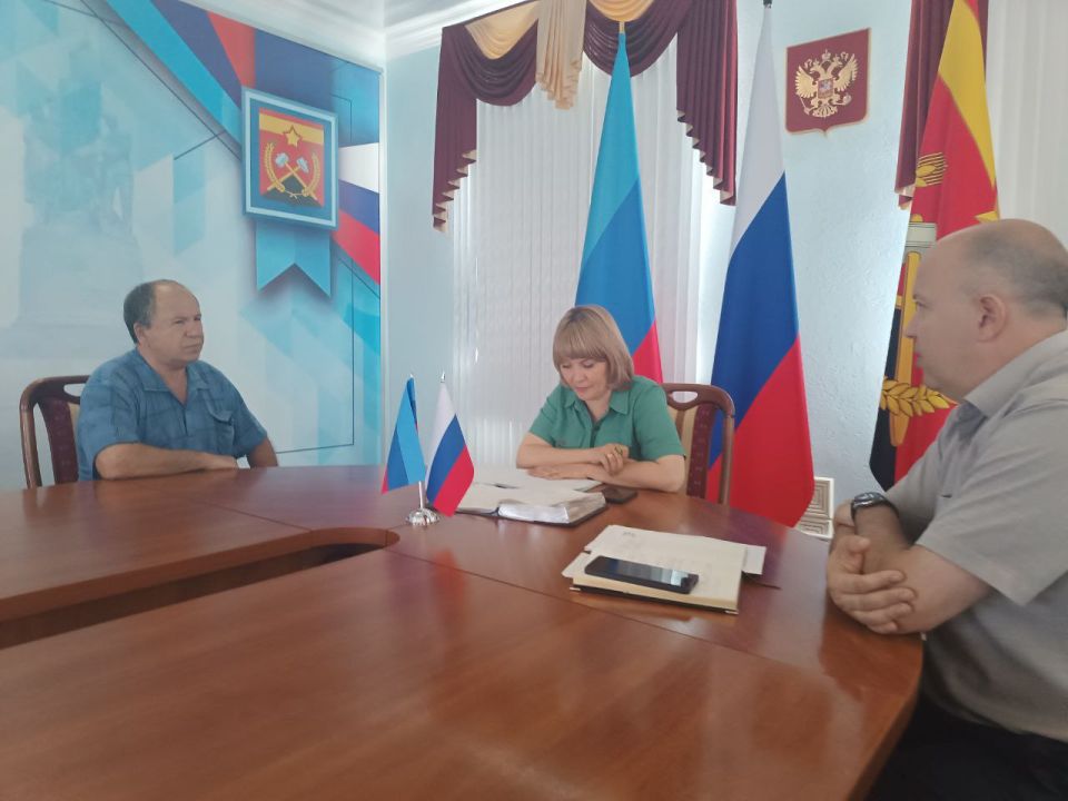 Временно исполняющий полномочия Главы Краснодонского муниципального округа Анна Гончарова провела личный прием граждан Временно исполняющий полномочия Главы Краснодонского муниципального округа Анна Гончарова провела личный прием граждан