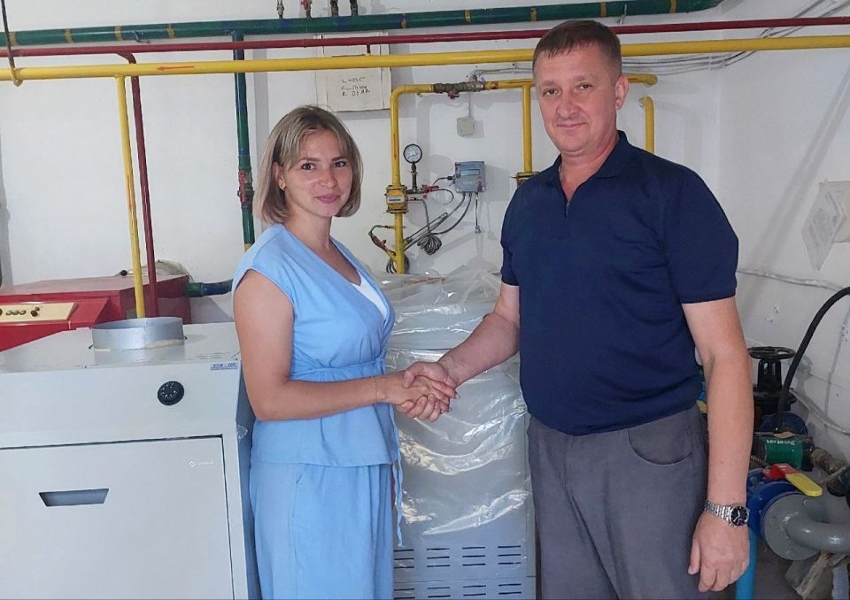 Новые газовые котлы для Нижненагольчикской школы: помощь от Изобильненского округа Новые газовые котлы для Нижненагольчикской школы: помощь от Изобильненского округа