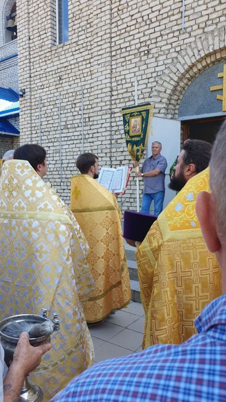 Празднование Крещения Руси в поселке Краснодон Празднование Крещения Руси в поселке Краснодон