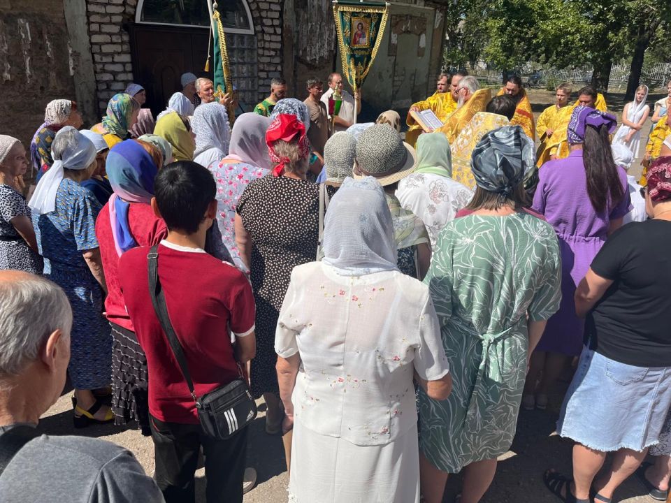 Празднование Крещения Руси в поселке Краснодон Празднование Крещения Руси в поселке Краснодон