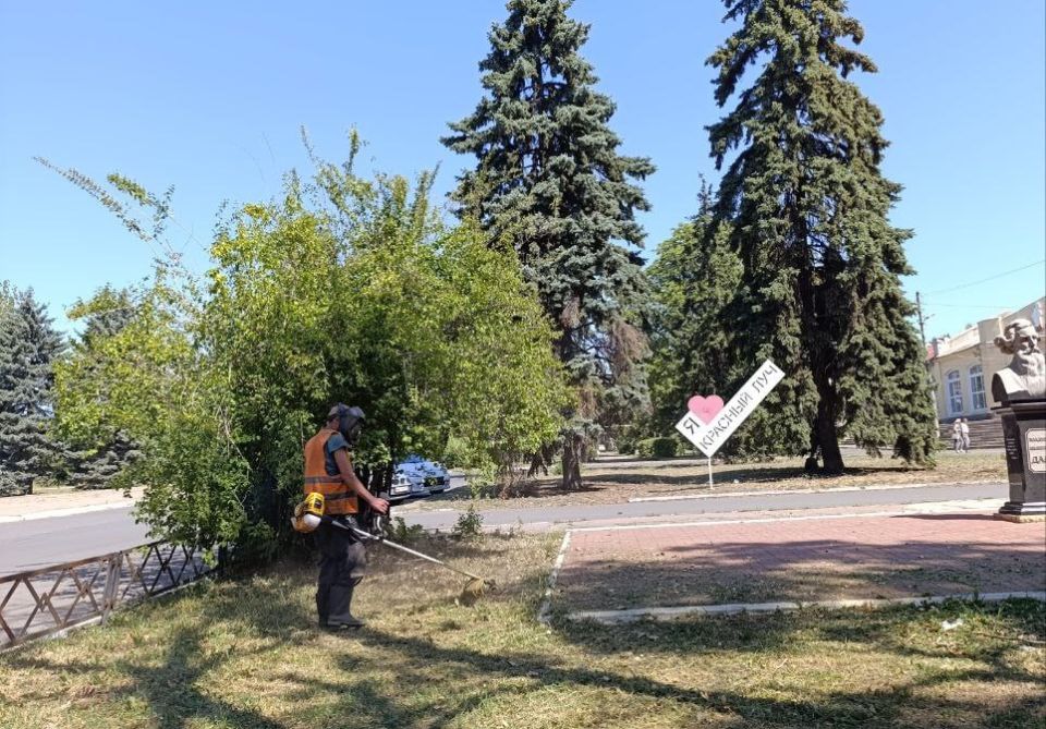 МУП «ДЭРСУ» продолжает плановые работы по покосу травы на улицах города МУП «ДЭРСУ» продолжает плановые работы по покосу травы на улицах города