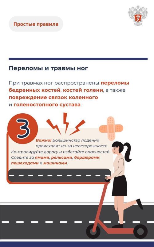 ТОП-5 травм на электросамокатах ТОП-5 травм на электросамокатах