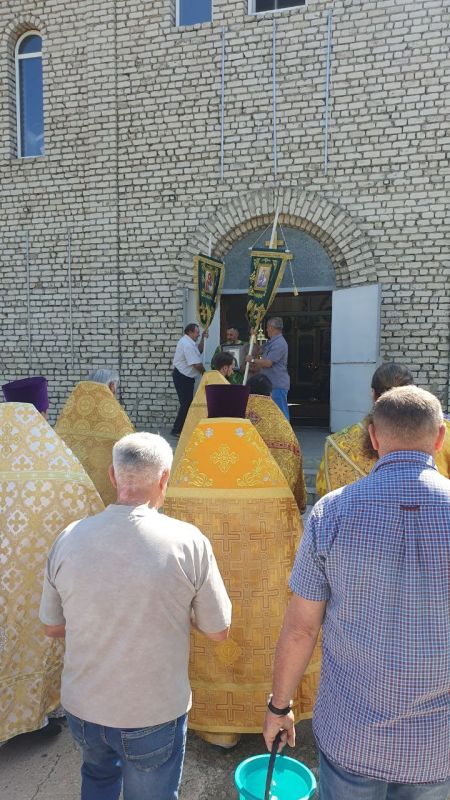 Празднование Крещения Руси в поселке Краснодон Празднование Крещения Руси в поселке Краснодон
