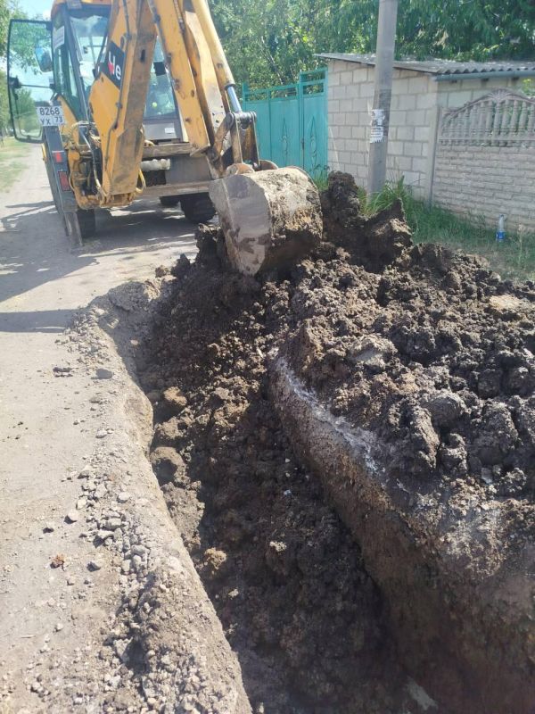 Ульяновские коммунальщики восстановили водоснабжение в Лутугинском муниципальном округе Ульяновские коммунальщики восстановили водоснабжение в Лутугинском муниципальном округе