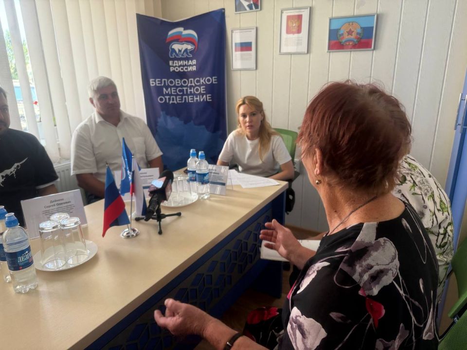 Дарья Лантратова: Очередной выездной прием граждан провожу в Беловодске Дарья Лантратова: Очередной выездной прием граждан провожу в Беловодске