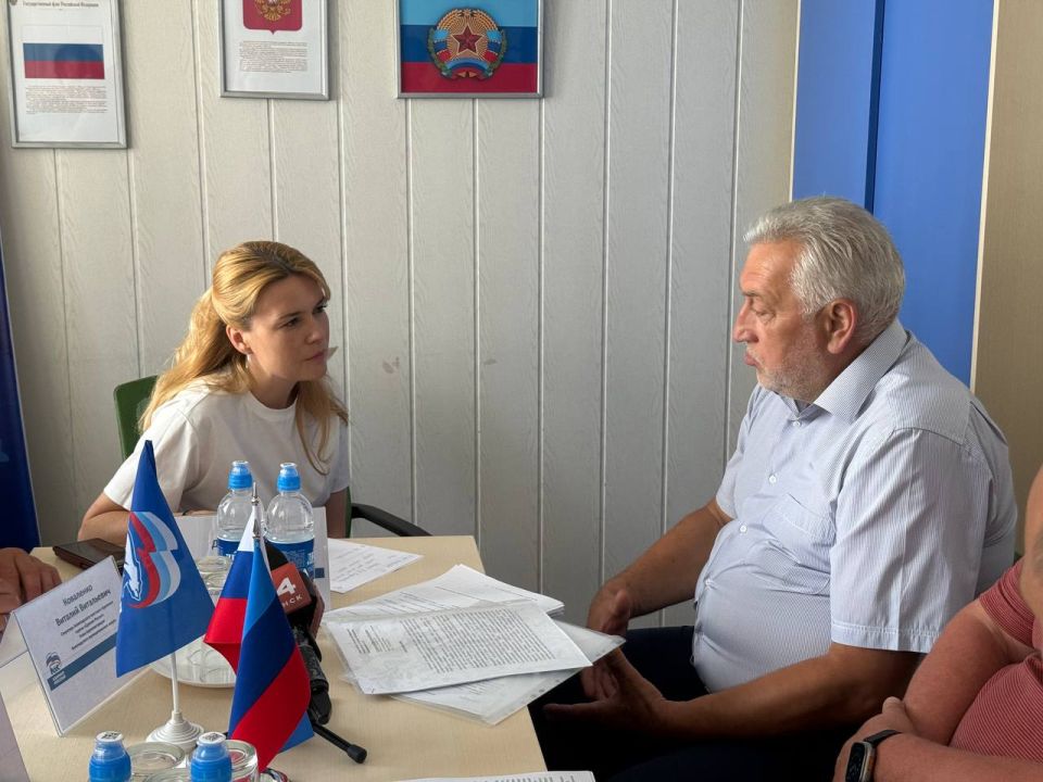 Дарья Лантратова: Очередной выездной прием граждан провожу в Беловодске Дарья Лантратова: Очередной выездной прием граждан провожу в Беловодске