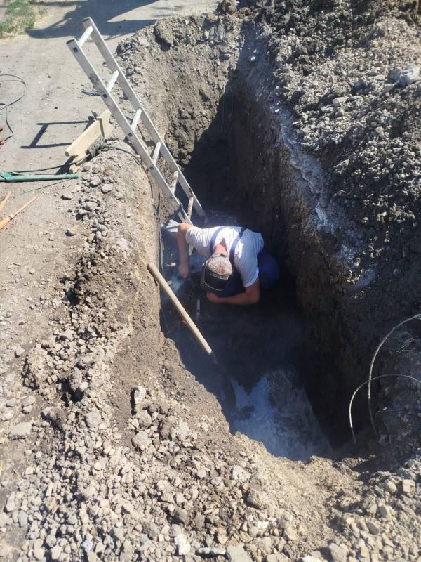 Ульяновские коммунальщики восстановили водоснабжение в Лутугинском муниципальном округе Ульяновские коммунальщики восстановили водоснабжение в Лутугинском муниципальном округе