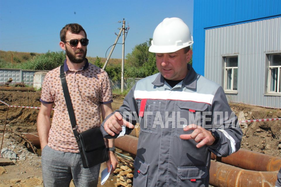 ООО «ЮГМК» готовится к запуску нового водовода для Алчевского металлургического комбината ООО «ЮГМК» готовится к запуску нового водовода для Алчевского металлургического комбината