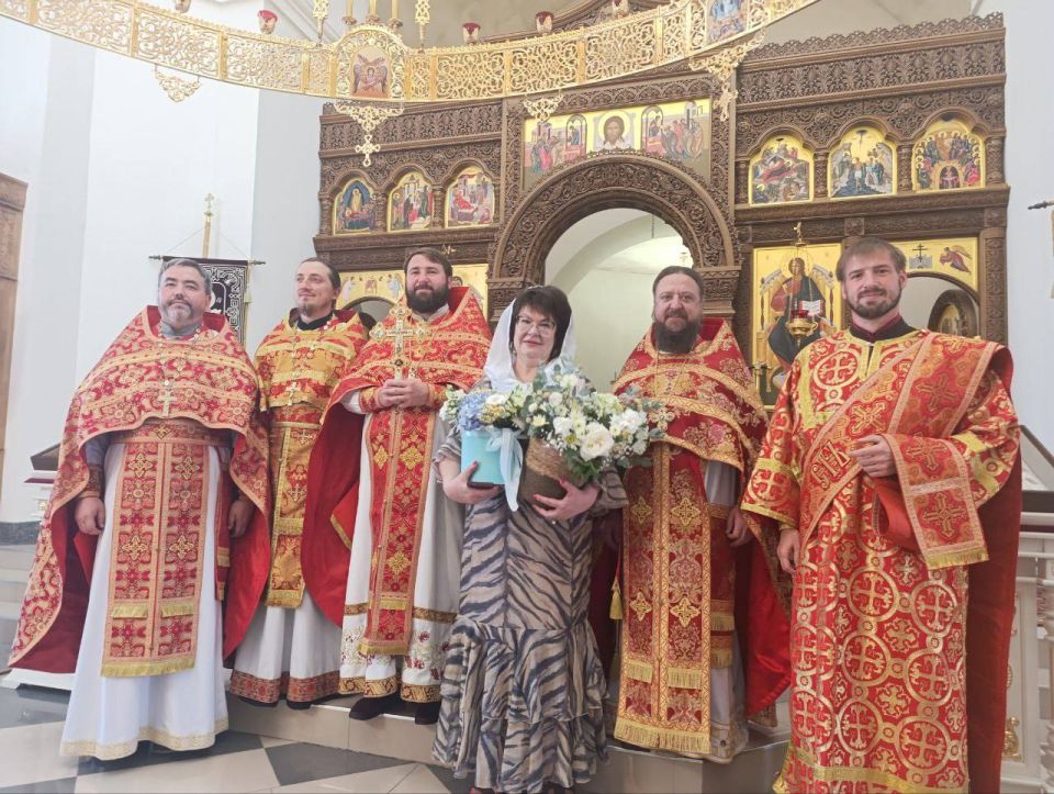 30 июля, в праздник Святогорской иконы Пресвятой Богородицы и день памяти св. вмч. Марины, по благословения и приглашению наместника Вознесенского мужского монастыря архим 30 июля, в праздник Святогорской иконы Пресвятой Богородицы и день памяти св. вмч. Марины, по благословения и приглашению наместника Вознесенского мужского монастыря архим