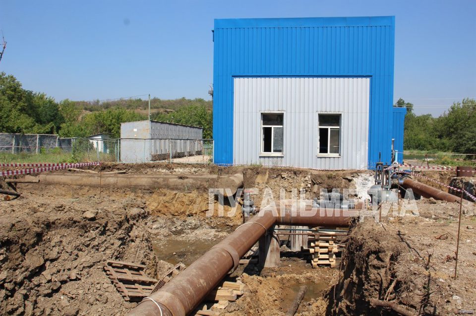 ООО «ЮГМК» готовится к запуску нового водовода для Алчевского металлургического комбината ООО «ЮГМК» готовится к запуску нового водовода для Алчевского металлургического комбината