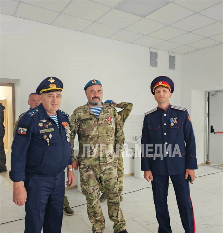 В кадетском корпусе Старобельска прошло торжество в честь Дня ВДВ В кадетском корпусе Старобельска прошло торжество в честь Дня ВДВ