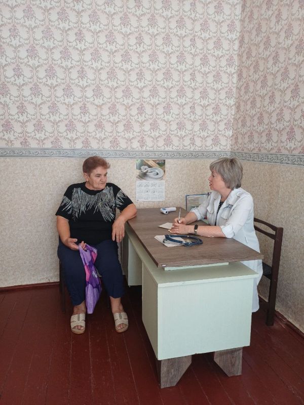 Специалисты из Свердловской городской больницы провели выездной прием в с.Матвеевка Специалисты из Свердловской городской больницы провели выездной прием в с.Матвеевка