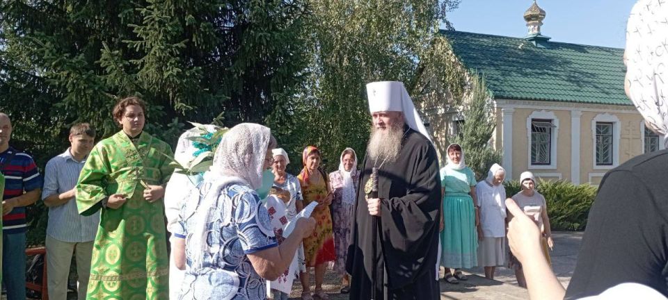 Сегодня состоялся престольный праздник в Свято-Серафимовском храме поселка Ольховое Сегодня состоялся престольный праздник в Свято-Серафимовском храме поселка Ольховое
