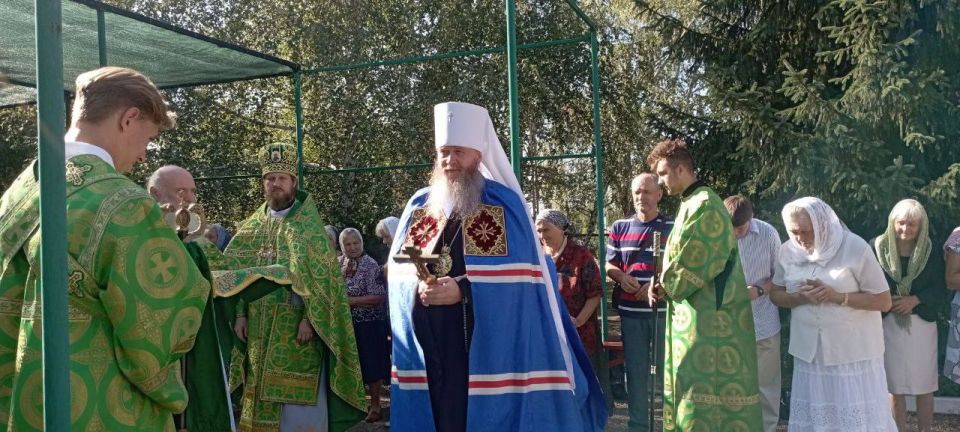 Сегодня состоялся престольный праздник в Свято-Серафимовском храме поселка Ольховое Сегодня состоялся престольный праздник в Свято-Серафимовском храме поселка Ольховое