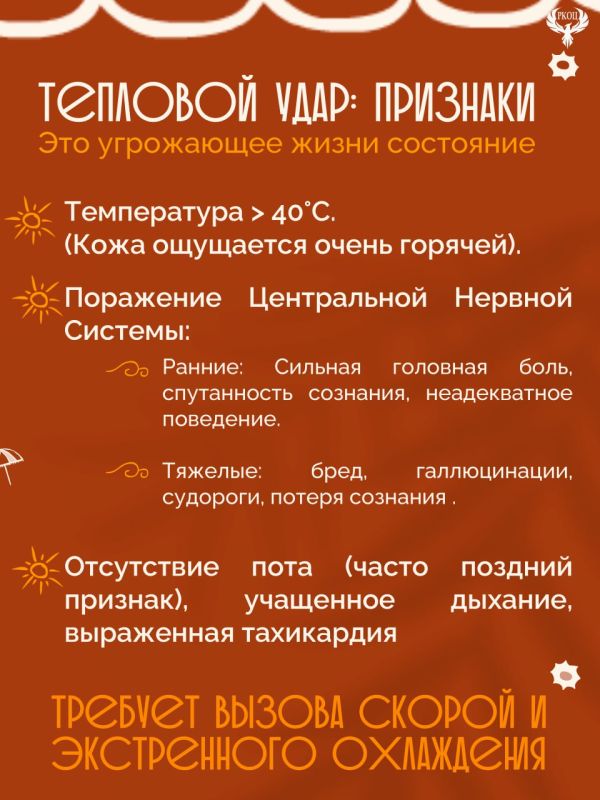 Тепловой удар: Что это и как не свариться заживо в летнюю жару и спасти друга Тепловой удар: Что это и как не свариться заживо в летнюю жару и спасти друга