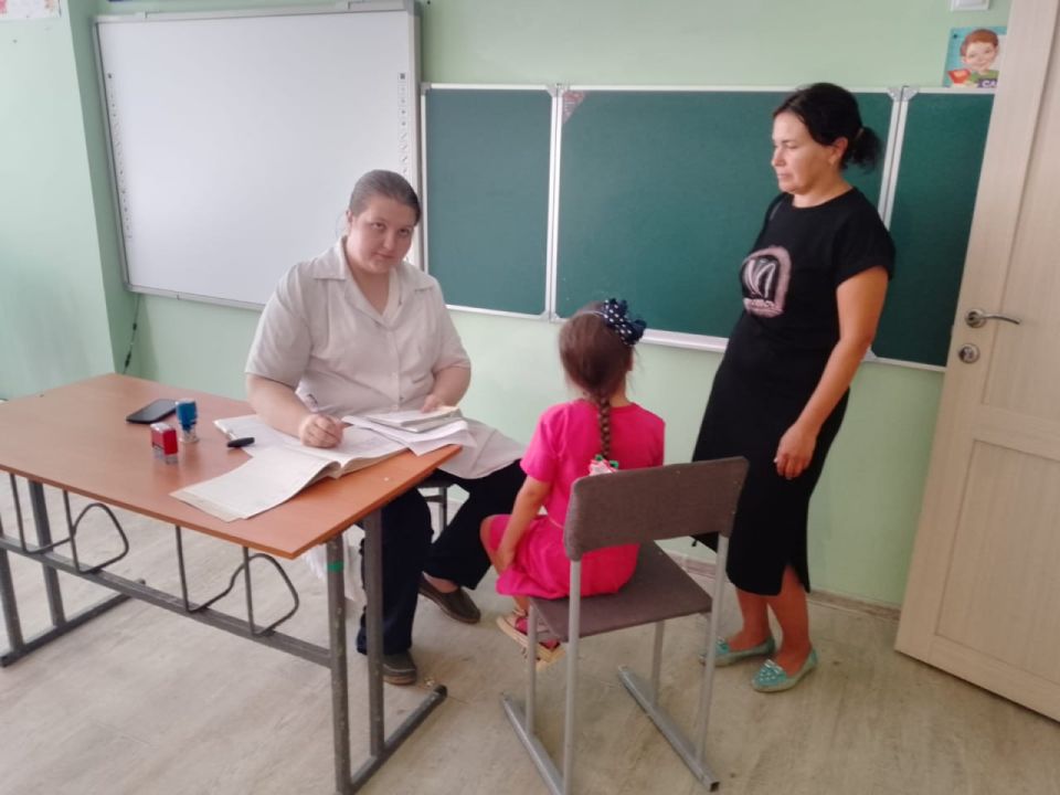В п.Металист проведён комплексный профилактический осмотр детского населения В п.Металист проведён комплексный профилактический осмотр детского населения