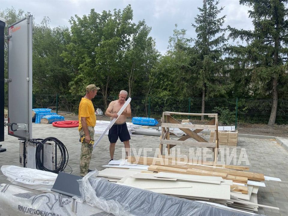 Строительство нового фельдшерско-акушерского пункта завершается в селе Мусиевка Меловского района при поддержке Костромской области Строительство нового фельдшерско-акушерского пункта завершается в селе Мусиевка Меловского района при поддержке Костромской области