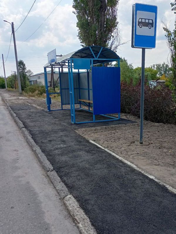 Остановка в Тёплом обновлена и готова принять пассажиров! Остановка в Тёплом обновлена и готова принять пассажиров!