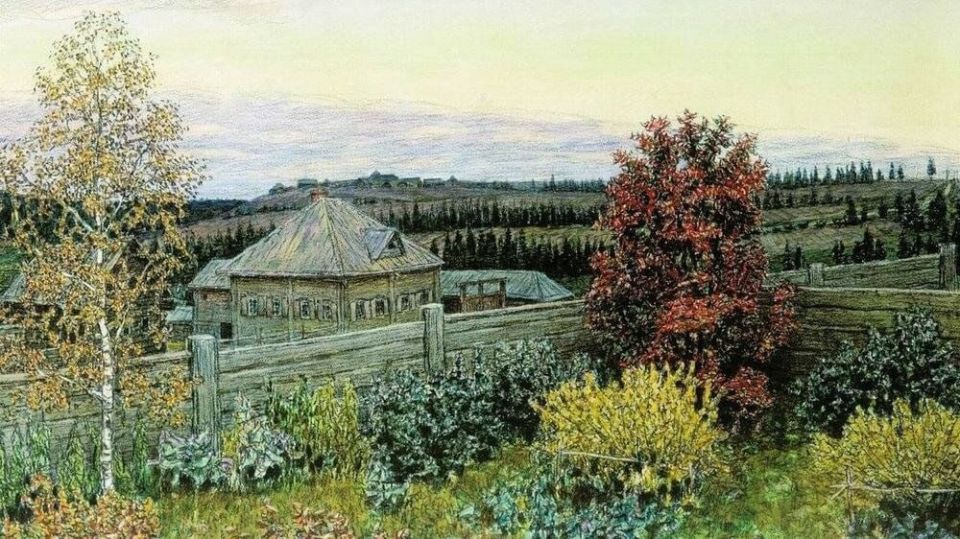 Любовь к природе и воспитала во мне любовь к пейзажу, и этим я обязан отцу! Любовь к природе и воспитала во мне любовь к пейзажу, и этим я обязан отцу!