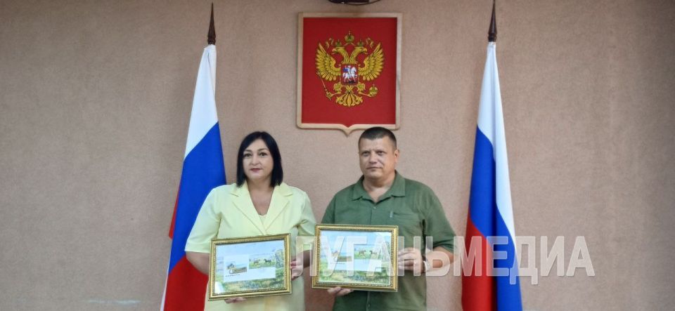 На Беловодщине состоялось спецпогашение почтовой оригинальной марки На Беловодщине состоялось спецпогашение почтовой оригинальной марки